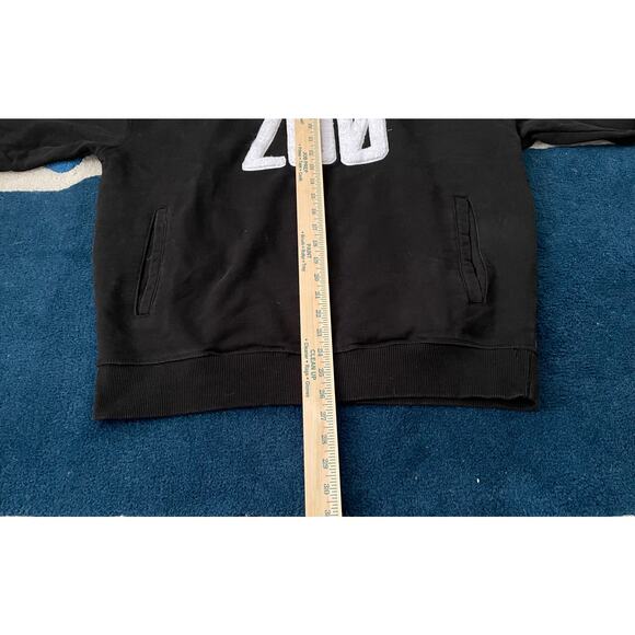 RawGear Zoo Patch Hoodie Sweatshirt Black Mens Large - Picture 4 of 4